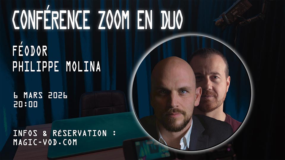 Conférence ZOOM en duo avec Féodor & Philippe Molina